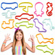 Zummy Silicone Bracelets with 36 Vibrant Colors and Fun Shapes product