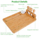 NewHome™ Charcuterie Cheese Board & Knife Set product