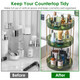 NewHome™ 3-Tier Rotating Makeup Organizer product