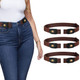 Adjustable Unisex Buckle-Free Stretch Belts (3-Pack) product