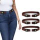 Adjustable Unisex Buckle-Free Stretch Belt (3-Pack) product