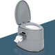 Portable Toilet Seat with Detachable Inner Bucket for Camping product