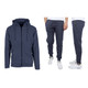 Men's Fleece-Lined Full-Zip Hoodie & Jogger Set product