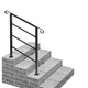 1- or 3-Step Adjustable Wrought Iron Handrail product