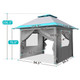 10' x 10' Outdoor Pop-Up Canopy with 4 Sidewalls product