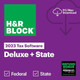 H&R Block Tax Software Deluxe Federal + State 2023 (PC/Mac Download) product