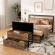 Flip Top Wooden Storage Bench with Cushion product
