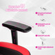 360° Swivel Reclining Height-Adjustable Gaming Chair product