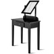 Makeup Vanity Table with Square Stool product