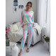 Women's Comfy Round Neck Tie-Dye Top & Pants Set product