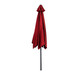 9-Foot Outdoor Market Patio Umbrella with Push-Button Tilt & Crank Lift product