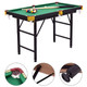 Costway 47" Kids Folding Billiard Table with Cues product