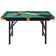 Costway 47" Kids Folding Billiard Table with Cues product