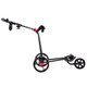 Costway Foldable 3-Wheel Golf Cart with Scorecard Holder and Drink Holder product