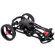 Costway Foldable 3-Wheel Golf Cart with Scorecard Holder and Drink Holder product