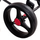 Costway Foldable 3-Wheel Golf Cart with Scorecard Holder and Drink Holder product