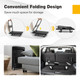 Folding Platform Hand Truck with 360° Swivel Wheels product