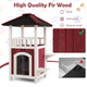 2-Story Wooden Outdoor Cat House product
