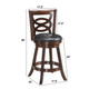 Costway 24'' Counter Height Swivel Stool product