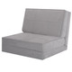 Convertible Fold Down Chair Lounger Bed product