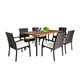 Rattan 7-Piece Dining Set with Umbrella Hole product