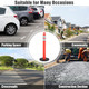 45-Inch Orange Traffic Delineator Post (6-Pack) product
