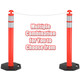 45-Inch Orange Traffic Delineator Post (6-Pack) product