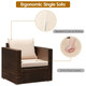 Costway 3-Piece Patio Rattan Furniture Set  product