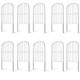 Decorative Garden Fence Iron Folding Panel Border (Set of 10) product