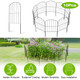 Decorative Garden Fence Iron Folding Panel Border (Set of 10) product