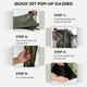 6.7 x 6.7-Foot Pop-up Gazebo with Netting & Carrying Bag product