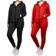 Women's Fleece-Lined Matching Zip-up Hoodie & Jogger (Set of 1 or 2) product