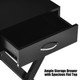 Costway X-Shape Nightstand Accent Table product