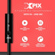 XPIX Pro DJ Closed Back Over Ear Stereo Monitor Headphones product
