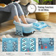 Costway Foldable Foot Spa Bubble Massager  product