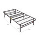 Twin XL Foldable Metal Platform Bed Frame by Amazon Basics® product