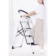 Neat-Living™ Folding 4-Step Iron Safety Step Ladder with Anti-Slip Tread product