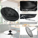 Adjustable PU Leather Swivel Chair with Round Tufted Back product