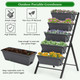Costway Vertical 4ft 5-Tier Patio Planter Boxes (2-Pack) product