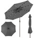 10-Foot Outdoor Patio Umbrella with Bright Solar LED Lights product