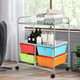 Costway 4-Drawer Rolling Storage Cart  product