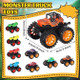 Kids' Mini Monster Truck Push-and-Go Toy (6-Pack) product