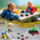 Kids' Mini Monster Truck Push-and-Go Toy (6-Pack) product