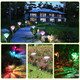 Solarek® Solar Diamond-Shape Garden Stake Light (4-Pack) product