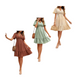 Women's Swiss Dots Bell Sleeves Dress product