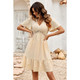 Women's Swiss Dots Bell Sleeves Dress product