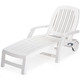 Costway Patio Adjustable Reclining Sunlounger  product