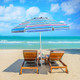 7.2-Foot Portable Outdoor Beach Umbrella with Sand Anchor & Tilt Mechanism product