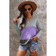 Women's Colorblock Long Sleeve Knit Sweater product