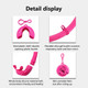 Diving Snorkel Portable Foldable Multi-color Silicone Freediving Snorkel For Swimming Diving Color Black product